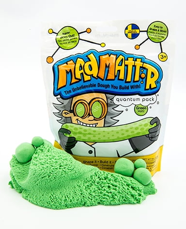 Mad Mattr Green Modeling Doh Putty Waba Fun Dough Matter 10 oz 