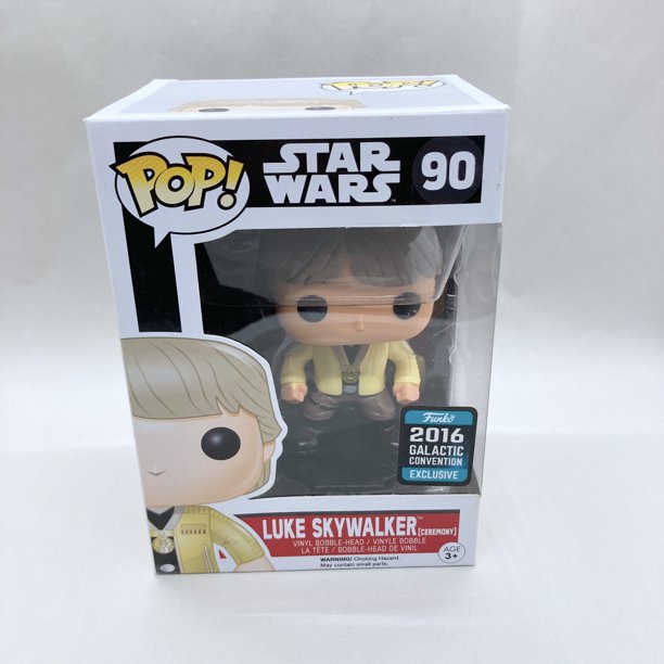 Funko Pop Star Wars Luke Skywalker Galactic Convention Exclusive ...