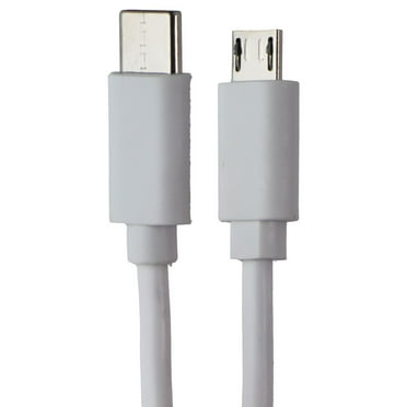 C2W (3.3-ft) Micro-USB to USB-C Charge/Sync Cable - White (OE-CBX013-3)