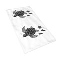 thumbnail image 2 of Bingfone Family Of Sea Turtles Ultra Absorbent & Soft Hand Towels For Bath, Hand, Face, Gym And Spa-27.5x16in, 2 of 9