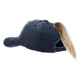 thumbnail image 4 of WAYUTE Men's Baseball Caps Sports Solid Color Sun Visor Hat Adjustable Size Breathable Design for Running Hiking Casual Summer, 4 of 5