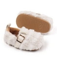 thumbnail image 5 of newwalpole Toddler House Slippers - Boys & Girls Winter Kids Indoor Home Shoes - Warm Socks White for Size 3.5, 5 of 8