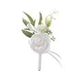 thumbnail image 4 of Ramillete de ojal, diseño simple, elegante, práctico, para decoración de trajes, accesorios. 8cmx13cm, 4 of 9