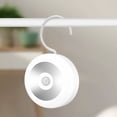 thumbnail image 4 of Motion Sensor Night Light - USB Rechargeable, Magnetic & Hanging LED for Stairs, Hallway, Bathroom (600mAh, 120° Detection) white, 4 of 9