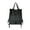Black, variant on Trendy backpack for women commuting carrying solid casual single shoulder tote bag large capacity waterproof nylon backpack