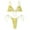 Yellow, variant on FhsagQ Women Swimsuit Sets Plus Size Sexy Bikini 2023 Swimsuit Women Swimwear Push up Bikini Set Thong Brazilian Bathing Suit Beach Wear Swimsuit Sets for Women Crotchless Green Green S