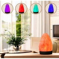 NatureBoost Himalayan Salt Lamp, USB Powered, Night Light Color Changing Lamp,Unique Gift Idea (Natural)