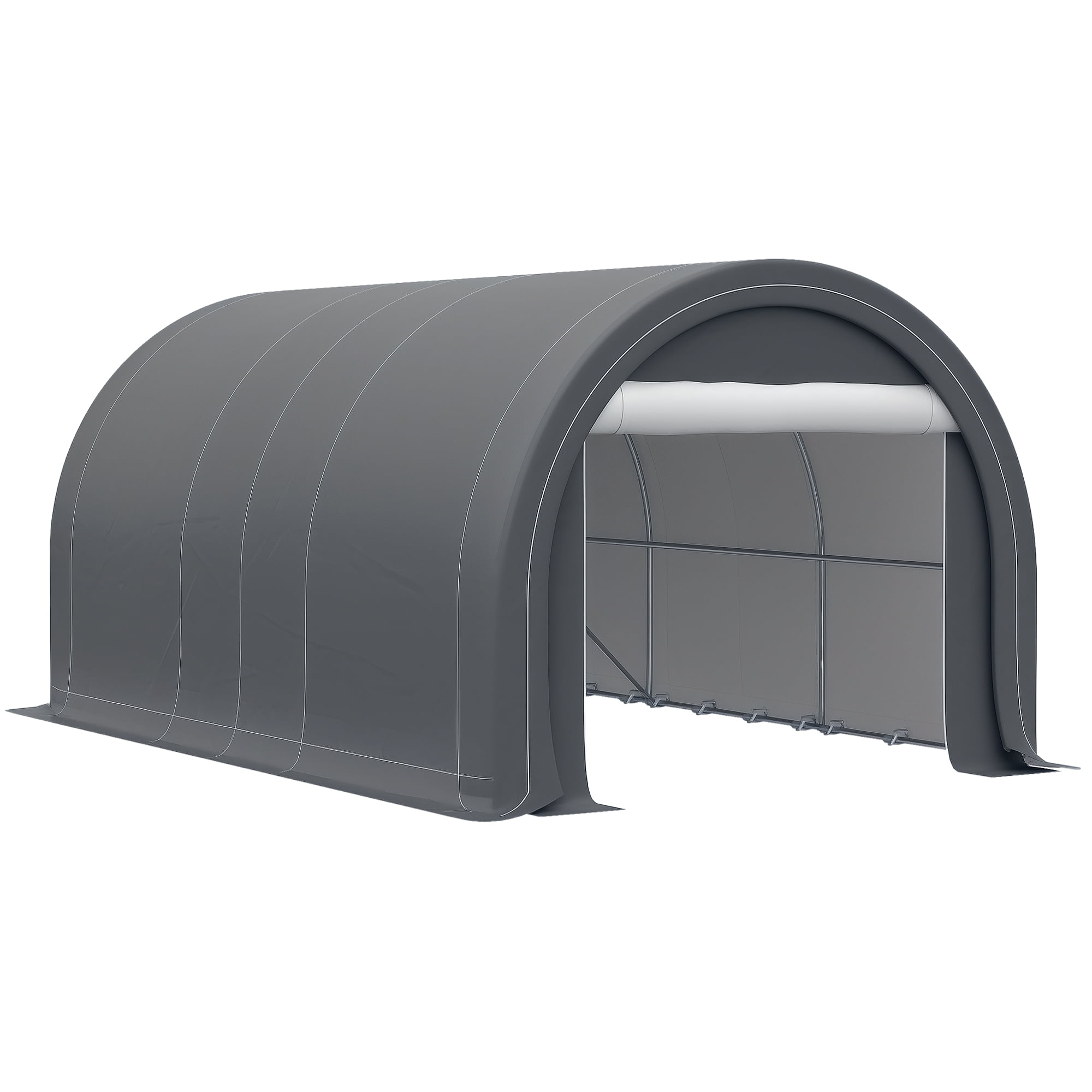 Sheltercoat Peak Standard Garage - 16 x 36 x 16 Ft - Walmart.com