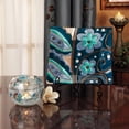 thumbnail image 2 of Perfectly Paisley Simply Blue Decorative Plate by Pavilion, 10-Inch, 2 of 3