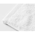 thumbnail image 4 of TOALLA HOTEL Toallas Medio baño de 1.20 cm x .60 cm Peso 300 Gramos Color Blanco Linea hotelera Paquete de 6 Piezas, 4 of 5