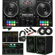 Hercules DJControl Inpulse 500 2-Channel DJ Controller with Retractable Feet, Software & Accessories
