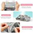 thumbnail image 3 of Aosijia 6pcs/lot Baby Kids Girl Panties Casual Simple Cartoon Printed Triangle Underwear Clothes, 3 of 6