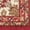 Red, variant on Concord Global 49003 2 ft. 7 in. x 4 ft. Jewel Voysey - Red