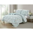 thumbnail image 5 of Bibb Home 3 Piece Printed Reversible Quilt Set, 5 of 5