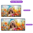 thumbnail image 5 of Welcome Spring Summer Afghan Hound Portrait Flower Blue Sky Desk Mat Full Keyboard Mouse Pad Dog Lover Large Mousepad - 12001, 5 of 5