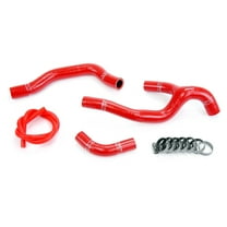 HPS Red Reinforced Silicone Radiator Hose Kit Coolant for Honda 05-08 CRF450R