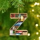 thumbnail image 4 of 26 Letters Christmas Tree Decoration Pendant Christmas Tree Ornaments Personalized DIY Christmas Ornaments Christmas Decoration Xmas Tree Hanging Decor, 4 of 6
