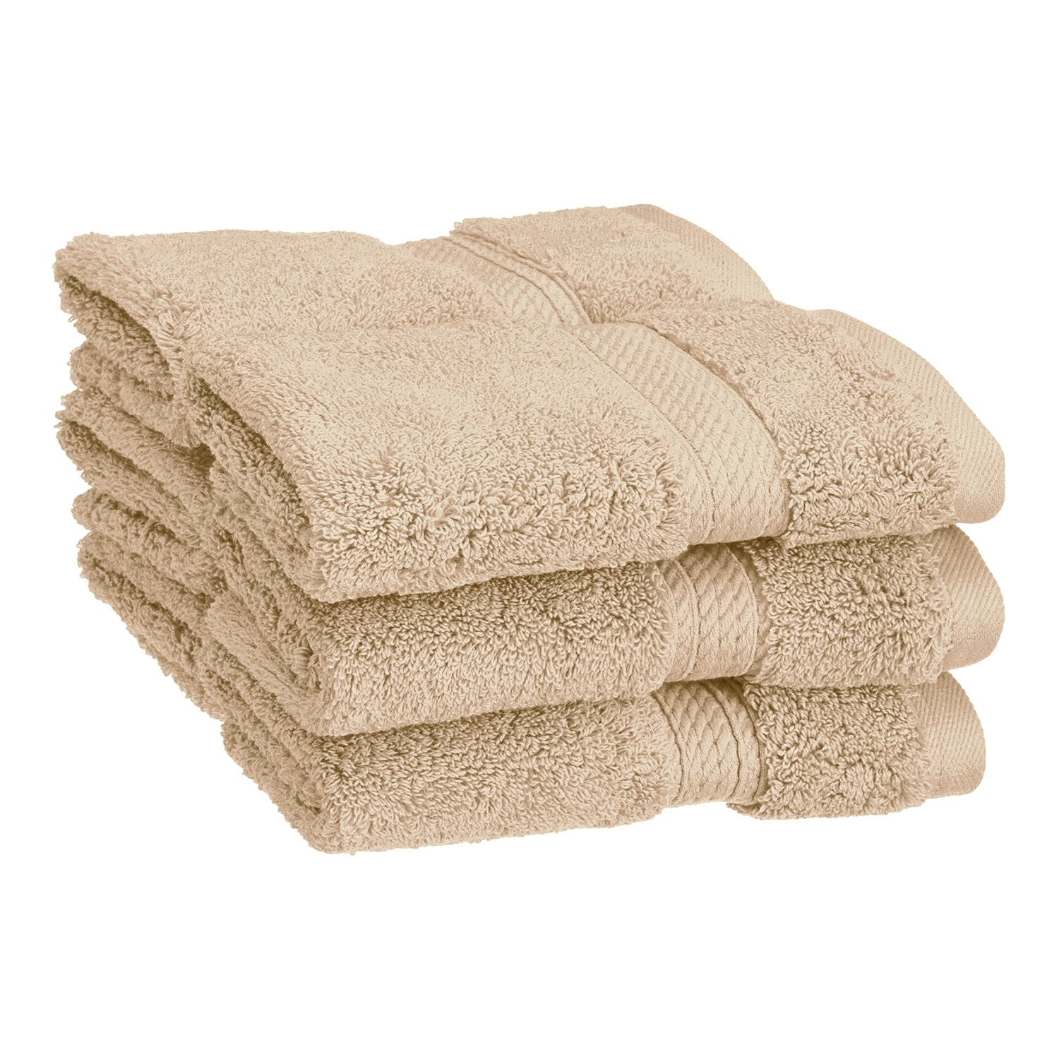 Egyptian Cotton 900 GSM Hotel Quality 6-Piece Face Towel Set Stone