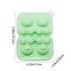thumbnail image 3 of CaiYueKe Silicone Ice Cream Mold Reusable Popsicle Maker Freezer Tray BPA Free Kitchen DIY Dessert Treats Flexible Easy Release Homemade Ice Pop Tray, 3 of 7