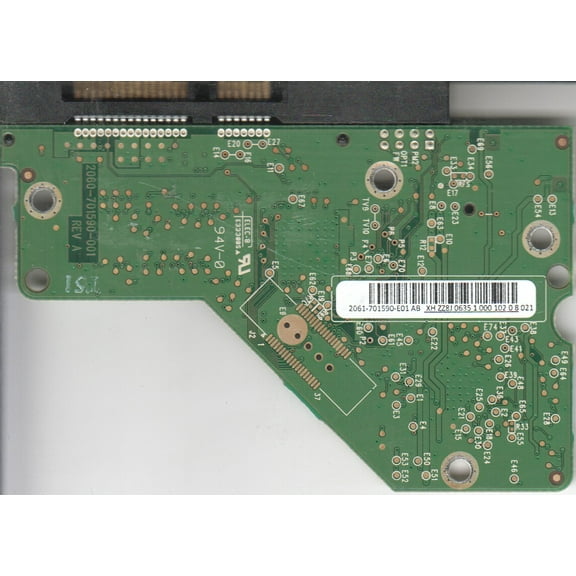 WD1600AAJS-00L7A0, 2061-701590-E01 AB, WD SATA 3.5 PCB