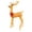 large, variant on Outdoor Garden Decorations with Glowing LED Lights Christmas Deer Lightings Reindeer Statues Lights Acrylic Material
