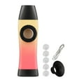 thumbnail image 3 of Flauta Kazoo con membranas, práctica, portátil, ideal como compañero, regalo, juguete compacto. Amarillo Rosa Oscuro, 3 of 9