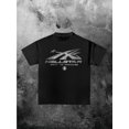thumbnail image 1 of [1 Pce T-Shirt à Imprimé Graphique] 1 Pce T-Shirt Graphique Hellstar, T-Shirt en Coton à Col Rond Décontracté, Haut Ample en Tricot d'Été avec Imprimé Géométrique, Longueur Régulière - Mode Femme, 1 of 6