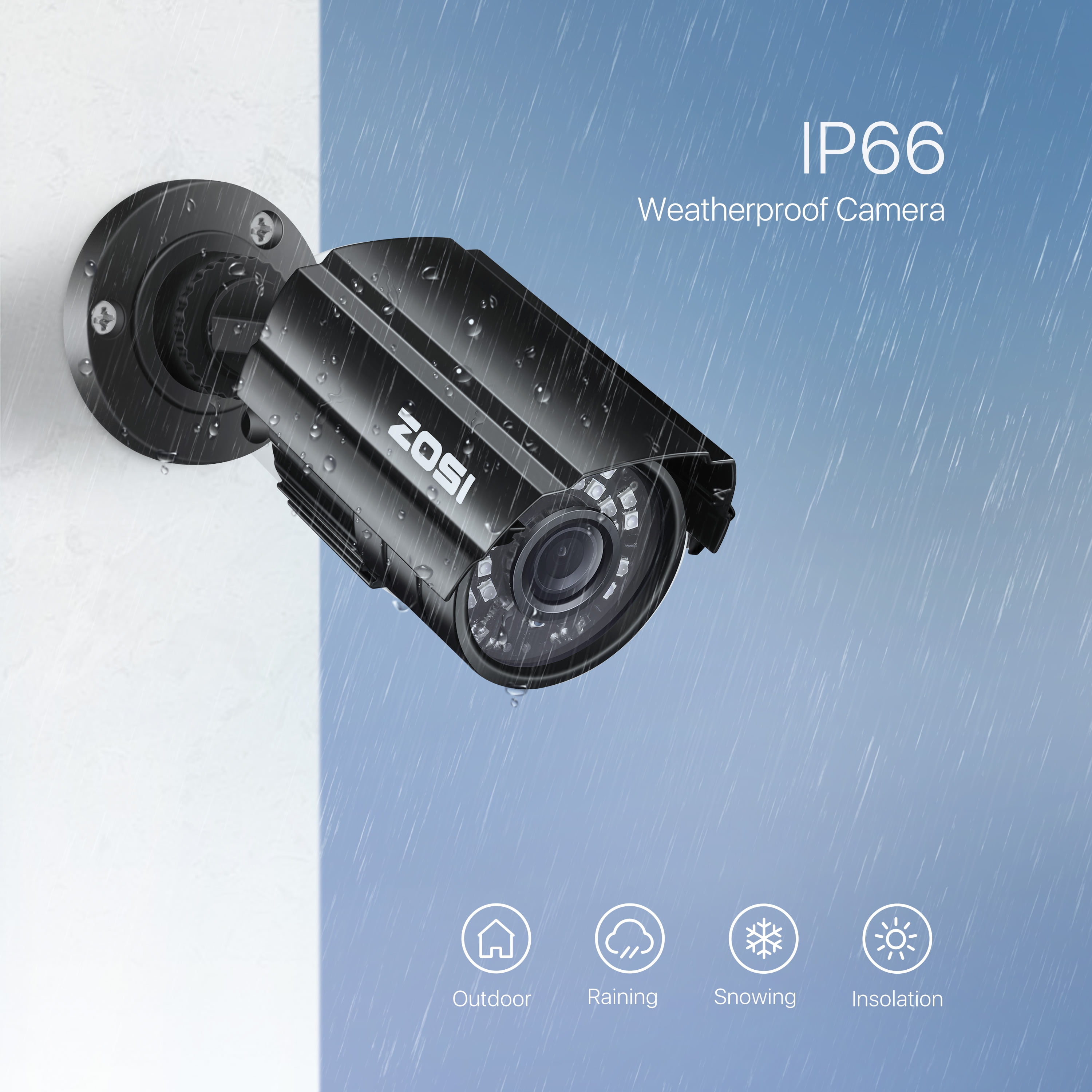 Buy ZOSI 1080P Security Camera System H.265+ 8CH Full 1080P HD Video