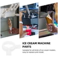 thumbnail image 2 of OUNONA Ice Cream Maker Accessories Ice Cream Machine Fittings Plastic Replacement Part Business Owners 1Set, 2 of 8