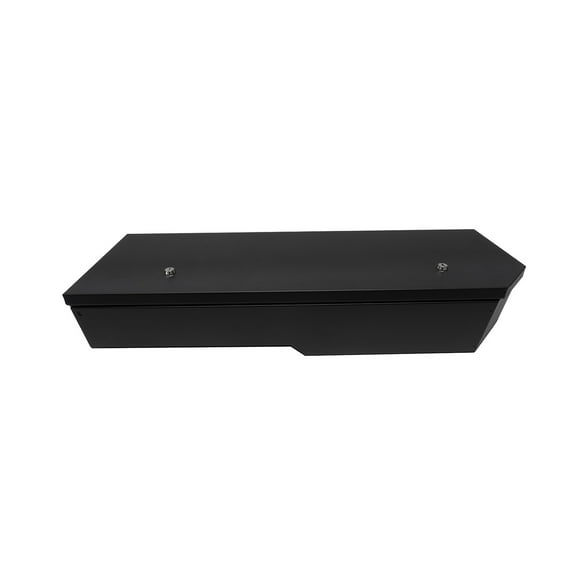 Tuffy Security Products 340-01 Under Seat Lockbox - 2/3 Length; Black; 2007-2018 Chevrolet Silverado 1500 Crew Cab, 2007-2019 Chevrolet Silverado 2500 & 3500 Crew Cab