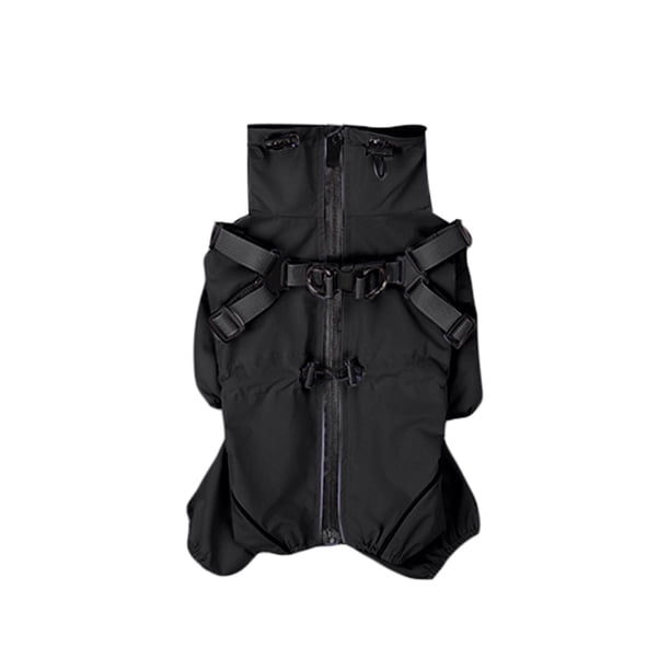 Gabardina de invierno para mascotas. Poliéster, cortavientos, cálida, diseño de cuatro patas, elegante y cómoda para todas las razas de perros y gatos. Para clima frío al aire libre