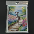 thumbnail image 3 of Whippet Spring Path Greeting Cards Pack of 8 7 in x 5 in, 3 of 3