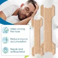 thumbnail image 3 of 30 tiras antirronquidos para respirar mejor y dormir mejor, parches antirronquidos, pegatinas nasales para dejar de roncar, cuidado de la salud para dormir bien, 3 of 6