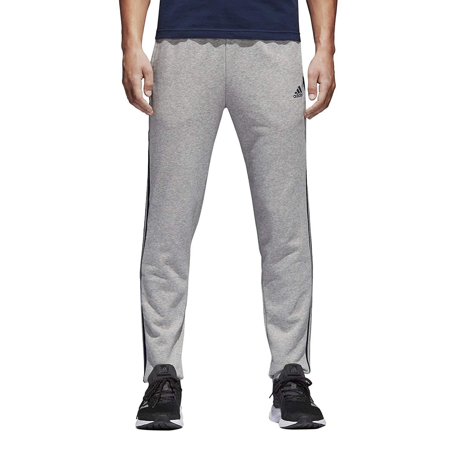 New adidas Men's Multisport Medium Grey Heather-Navy Training Pants ,XL ...