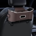 thumbnail image 1 of Multifunctional Car Seat Back Storage Box, 2 PCS Car Seat Storage Box, Car Seat Back Storage Box, Universal Back Seat Car Organizer for Cup, Tissue, Glasses, Keys, 1 of 9