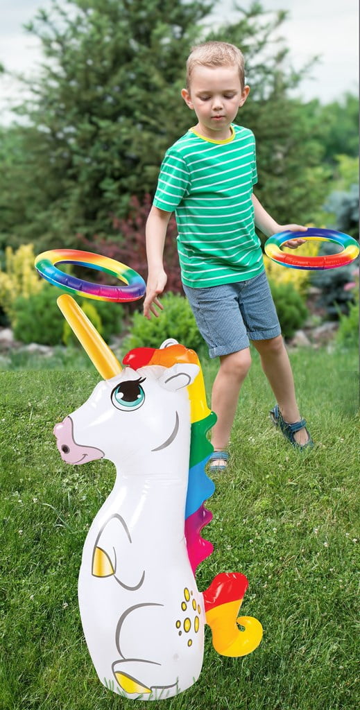 212 Main 5228 Unicorn Ring Toss Game with 4 Rings