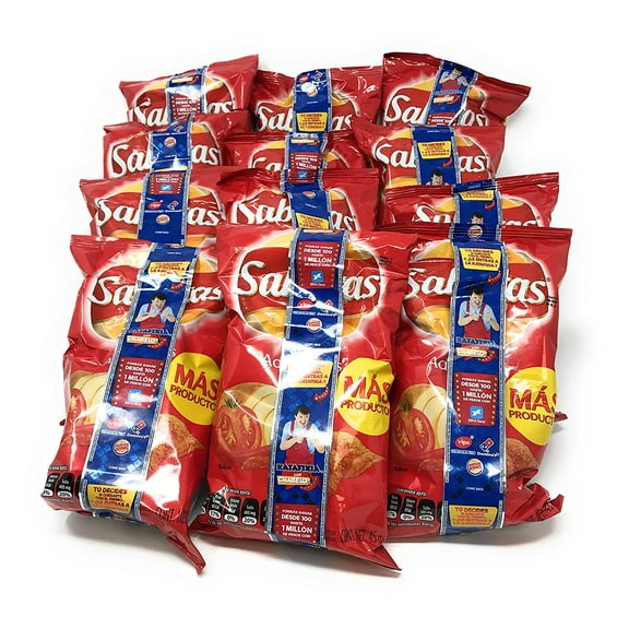 Sabritas Adobadas Bundle of 12 Bags (1.59 oz)