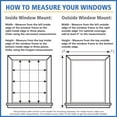 Mainstays 1" Cordless Room Darkening Vinyl Horizontal Mini Blinds