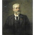 thumbnail image 2 of Thérèse Schwartze 15x17 Black Ornate Wood Framed Double Matted Museum Art Print Titled - Frederik Daniel Otto Obreen (1840-96). Chief Director of the Rijksmuseum, Amsterdam (1883 - 1896, 2 of 5