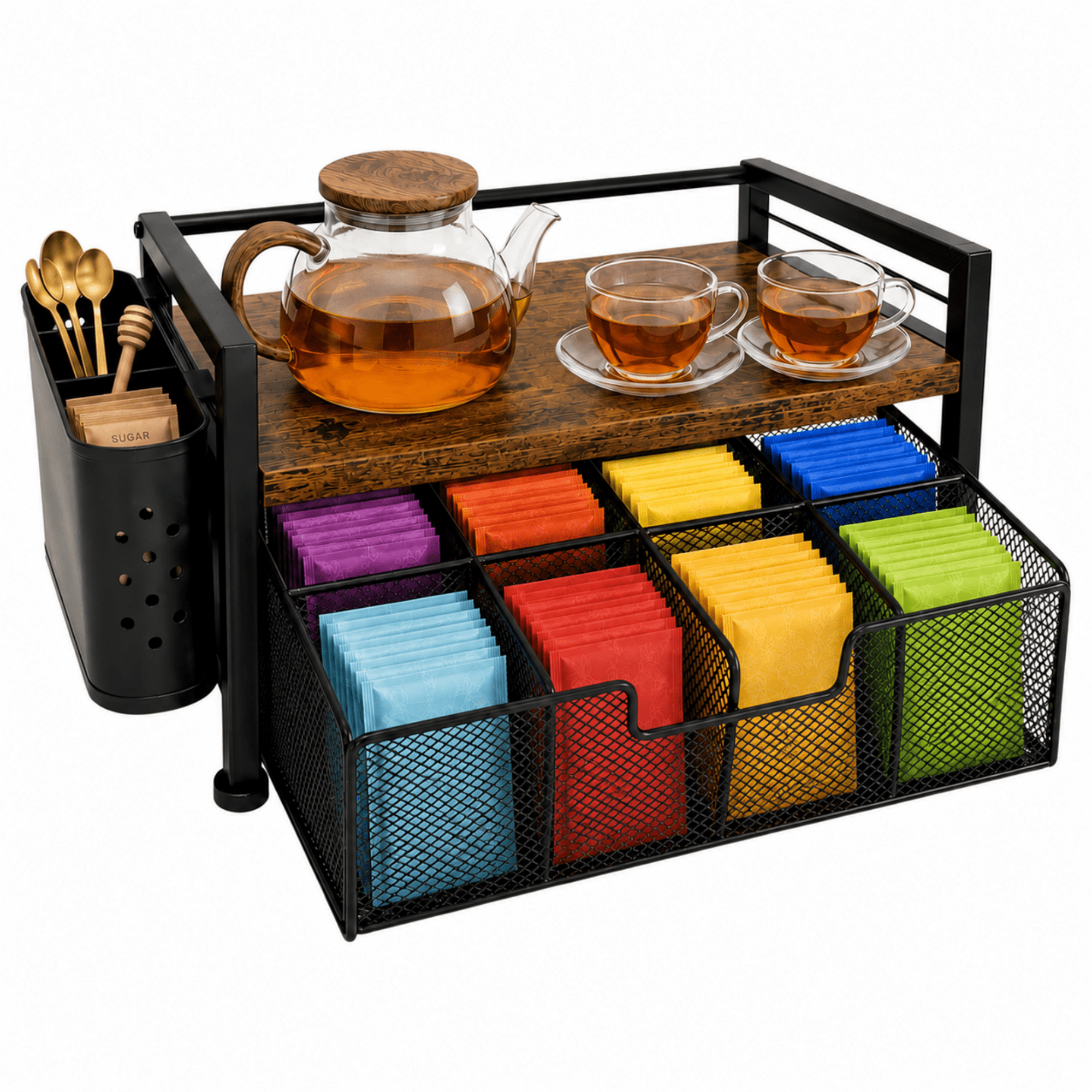 江戸の文化 CD5枚組 ボックスセット The Pioneer Woman Vintage Floral 6-Drawer Spice & Tea Box
