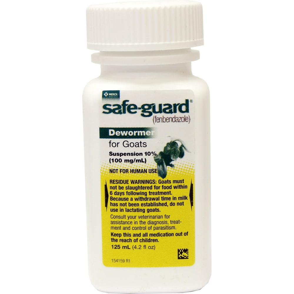 Safeguard Goat Dewormer, 125ml.