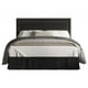thumbnail image 2 of HMD Keith Queen Upholstered Panel Bed, Black, 2 of 3
