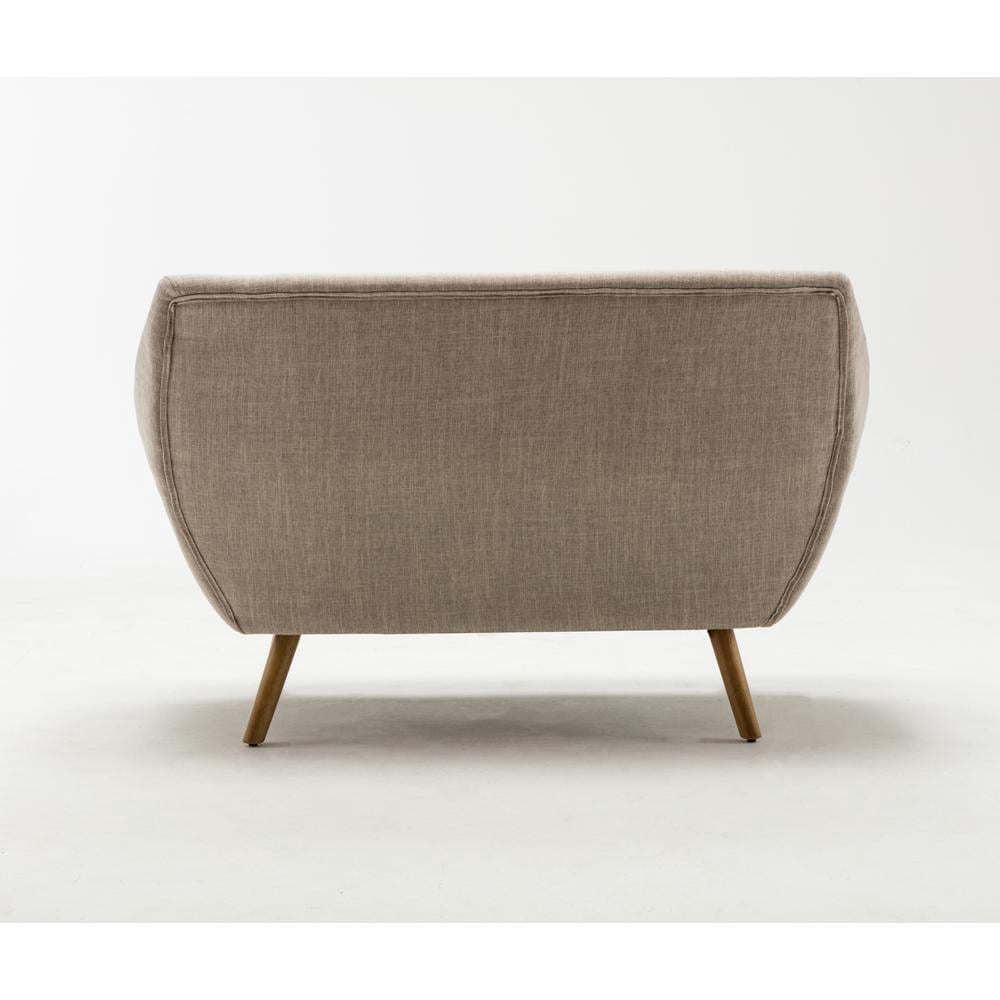 Boraam Kara Loveseat [Light Gray, Dark Gray Seat]