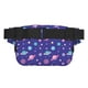 thumbnail image 3 of Fotbe Space Cangurera Cuadrada con Estampado de Doble Capa, Bolsa de Cintura Ajustable Mini para Hombres y Mujeres, 3 of 9