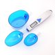 thumbnail image 1 of Balanza de cocina cuchara gramo cuchara medidora, 500g/0,1g azul miligramo cuchara medidora gramos taza medidora electrónica para porcionar té, harina, 1 of 5