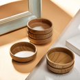 thumbnail image 3 of Anti-scratch wood grain mats ( A) inner diameter 6cm 8 pieces, 3 of 5
