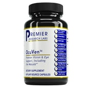 Premier Research Labs OcuVen - Vision & Macular Support - Rich in Carotenoids - Antioxidant Support - With Lutein & Zeaxanthin - Vision Vitamins - Vegan - 60 Plant-Source Capsules