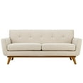 thumbnail image 6 of Modway Engage Sofa Loveseat and Armchair Set of 3 in Beige, 6 of 8