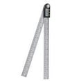 thumbnail image 3 of Protracteur Numérique Portable en Acier Inoxydable 0300mm Règle d'Angle LCD pour Menuiserie, 3 of 14