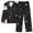 Black B, variant on Long Sleeve Pajama Set for Women Christmas Cute Printed Matching Loungewear Comfy Sleepwear Fall Winter Casual 2 Piece Outfits